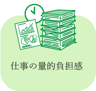仕事の量的負担感