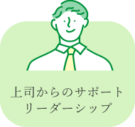 上司からのサポート リーダーシップ